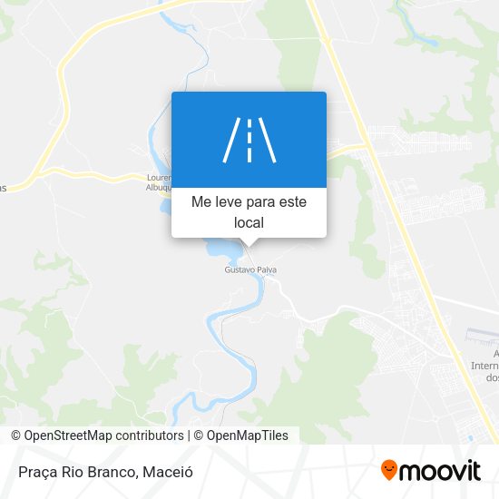 Praça Rio Branco mapa