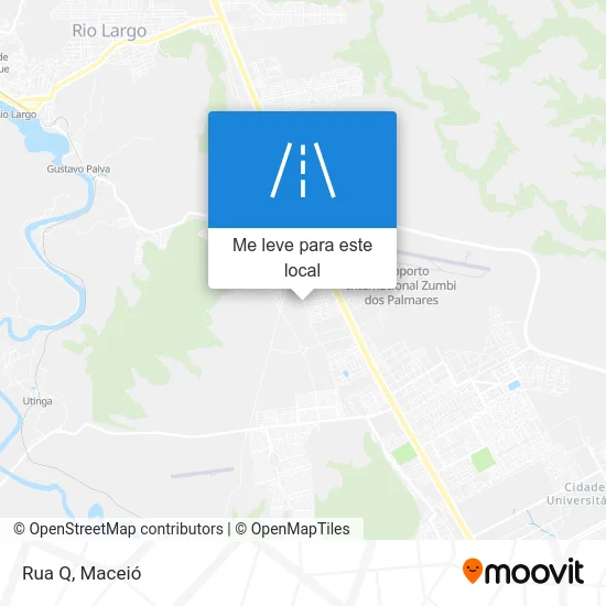 Rua Q mapa