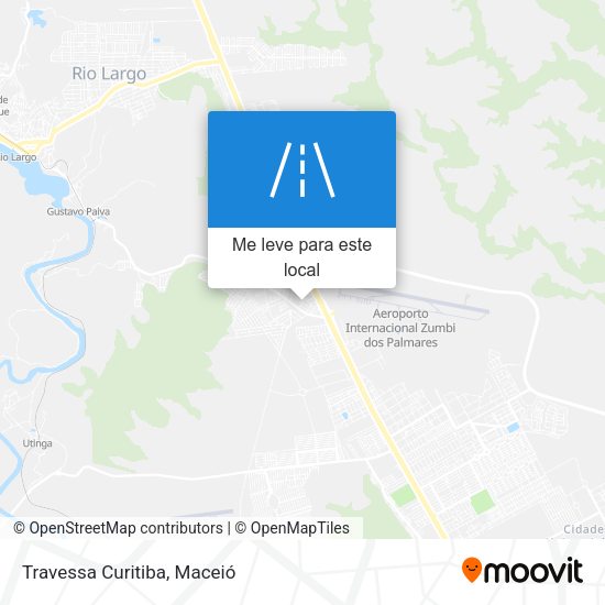 Travessa Curitiba mapa