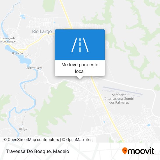 Travessa Do Bosque mapa