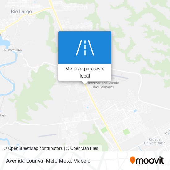 Avenida Lourival Melo Mota mapa