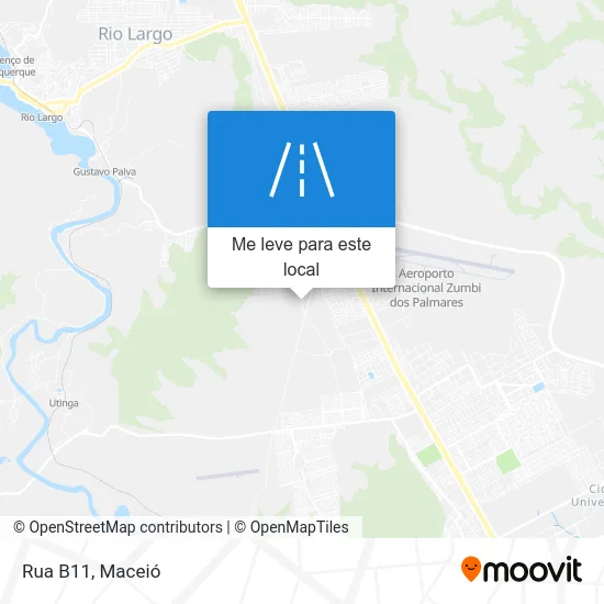 Rua B11 mapa
