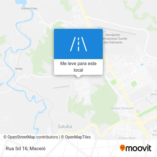 Rua Sd 16 mapa