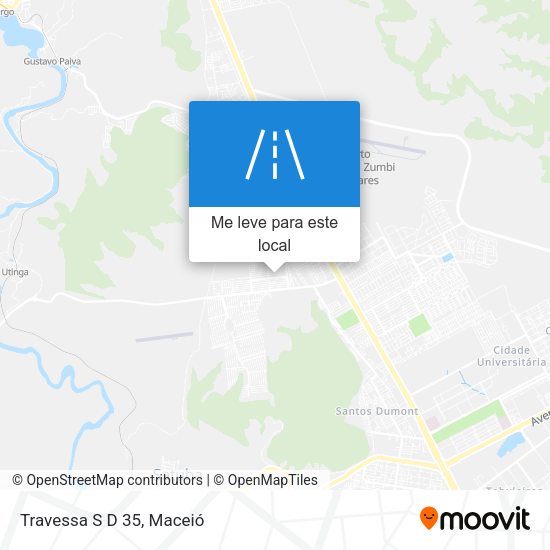 Travessa S D 35 mapa