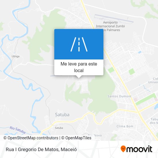 Rua I Gregorio De Matos mapa