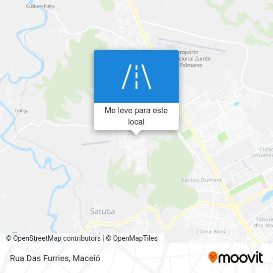 Rua Das Furries mapa