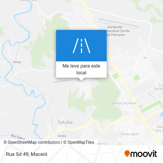 Rua Sd 49 mapa