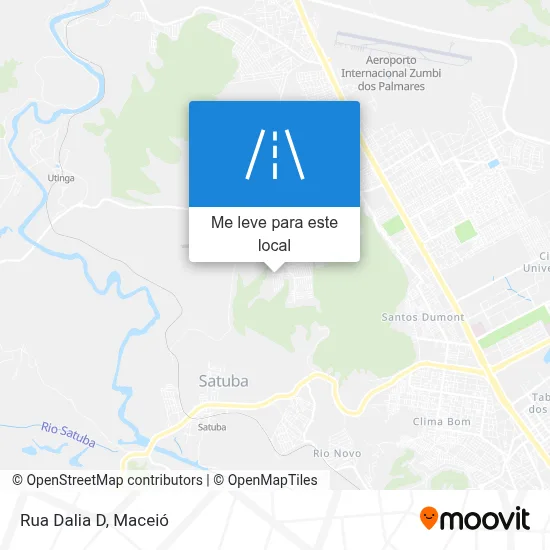 Rua Dalia D mapa