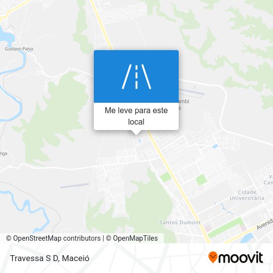 Travessa S D mapa