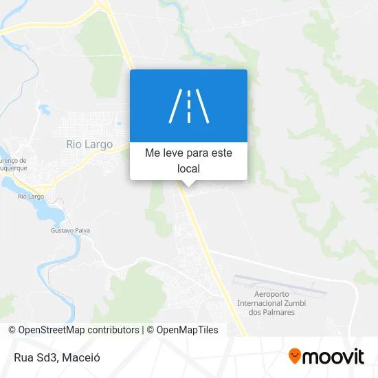 Rua Sd3 mapa