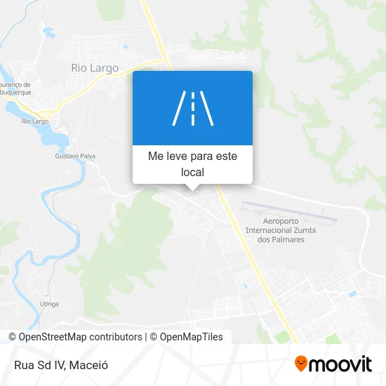 Rua Sd IV mapa