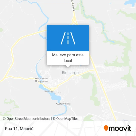 Rua 11 mapa