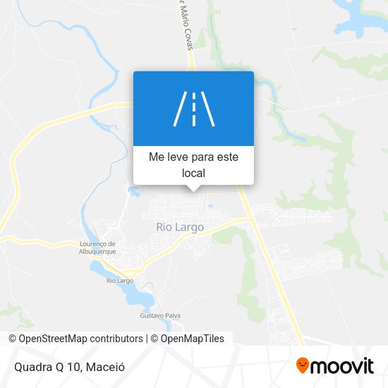 Quadra Q 10 mapa