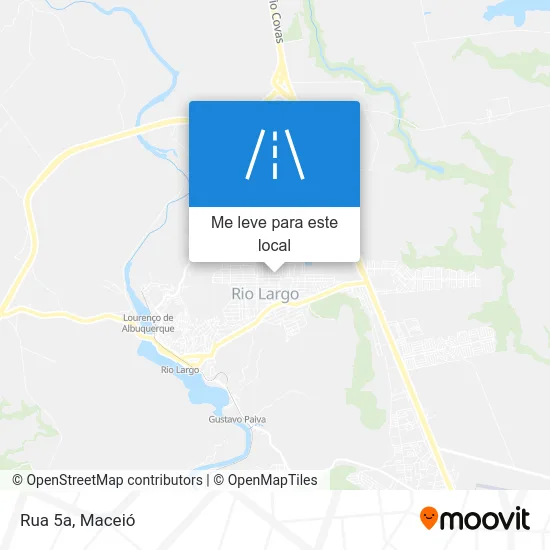 Rua 5a mapa