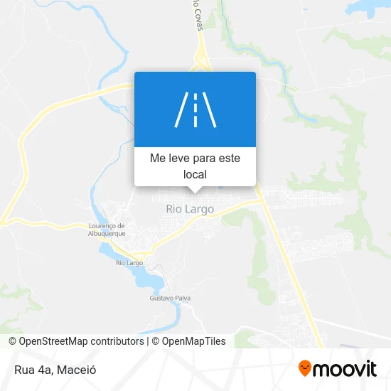 Rua 4a mapa