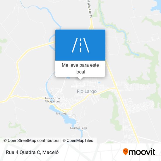 Rua 4 Quadra C mapa