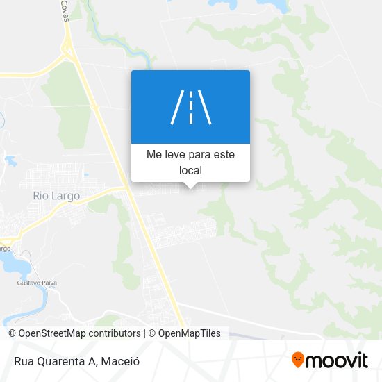 Rua Quarenta A mapa