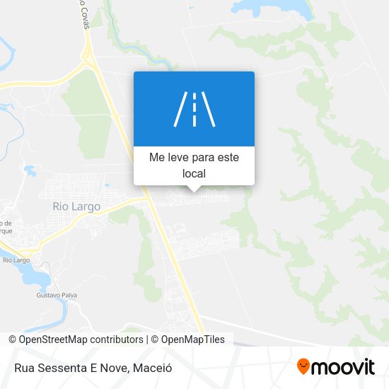 Rua Sessenta E Nove mapa