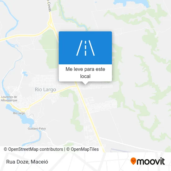 Rua Doze mapa