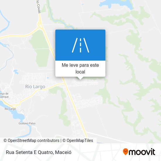 Rua Setenta E Quatro mapa