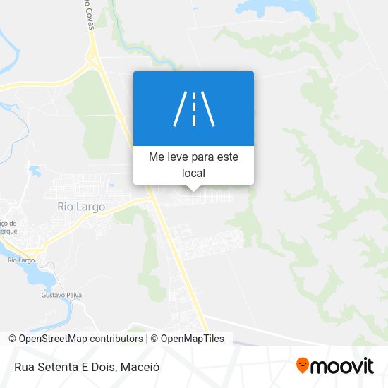 Rua Setenta E Dois mapa
