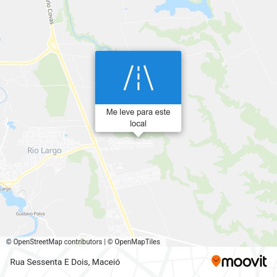 Rua Sessenta E Dois mapa