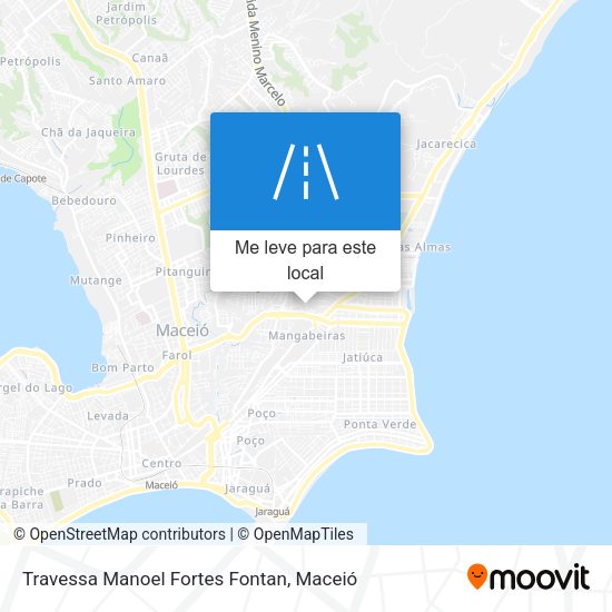 Travessa Manoel Fortes Fontan mapa