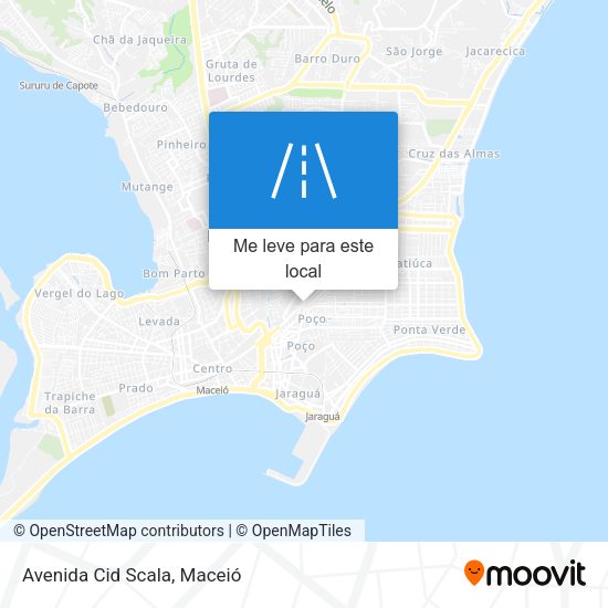Avenida Cid Scala mapa