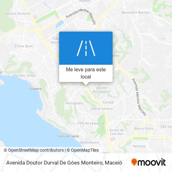 Avenida Doutor Durval De Góes Monteiro mapa