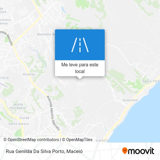 Rua Genilda Da Silva Porto mapa