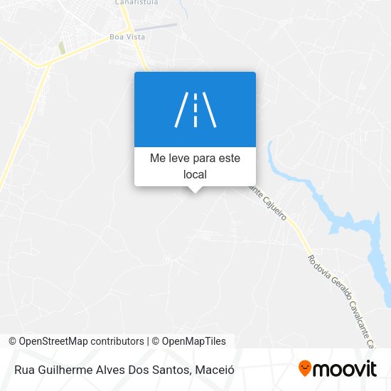 Rua Guilherme Alves Dos Santos mapa