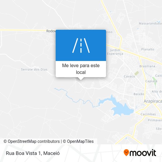 Rua Boa Vista 1 mapa