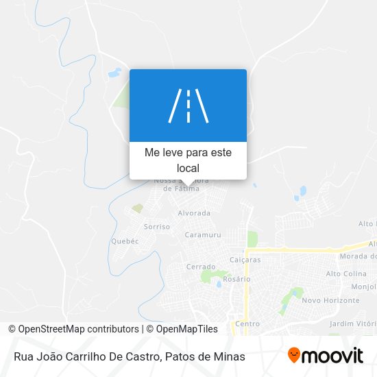 Rua João Carrilho De Castro mapa