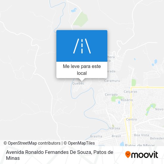 Avenida Ronaldo Fernandes De Souza mapa