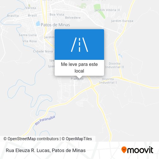 Rua Eleuza R. Lucas mapa