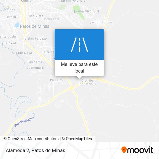 Alameda 2 mapa