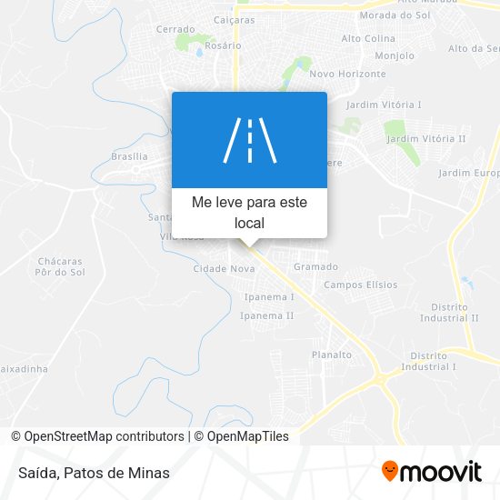 Saída mapa
