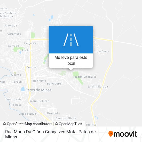Rua Maria Da Glória Gonçalves Mota mapa