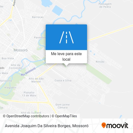 Avenida Joaquim Da Silveira Borges mapa