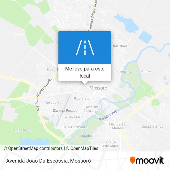 Avenida João Da Escóssia mapa