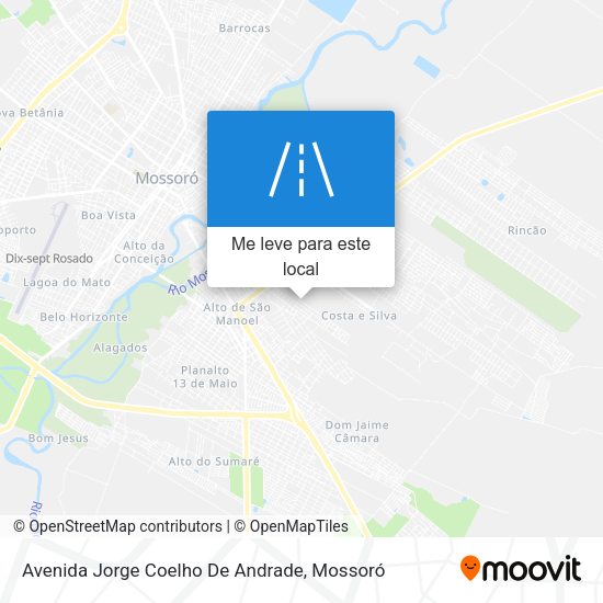 Avenida Jorge Coelho De Andrade mapa