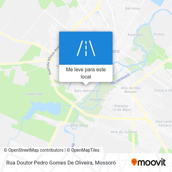 Rua Doutor Pedro Gomes De Oliveira mapa