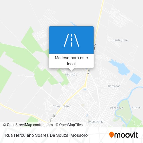 Rua Herculano Soares De Souza mapa