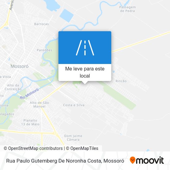 Rua Paulo Gutemberg De Noronha Costa mapa