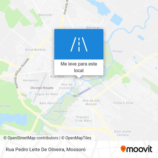 Rua Pedro Leite De Oliveira mapa
