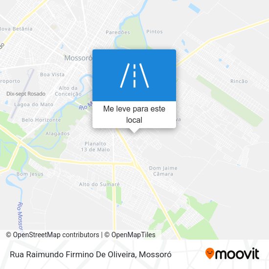 Rua Raimundo Firmino De Oliveira mapa