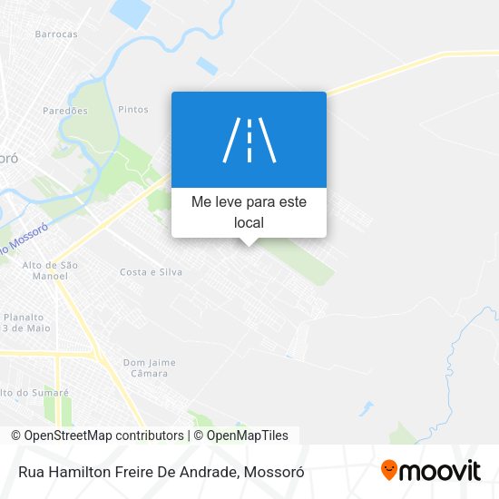 Rua Hamilton Freire De Andrade mapa