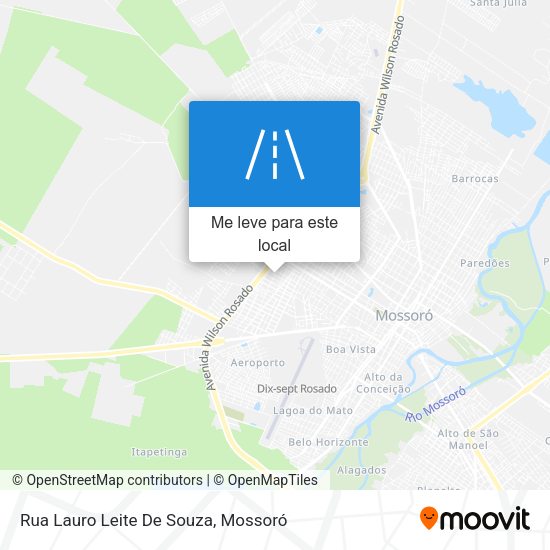 Rua Lauro Leite De Souza mapa