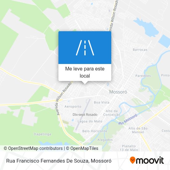 Rua Francisco Fernandes De Souza mapa