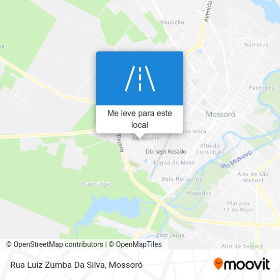 Rua Luiz Zumba Da Silva mapa